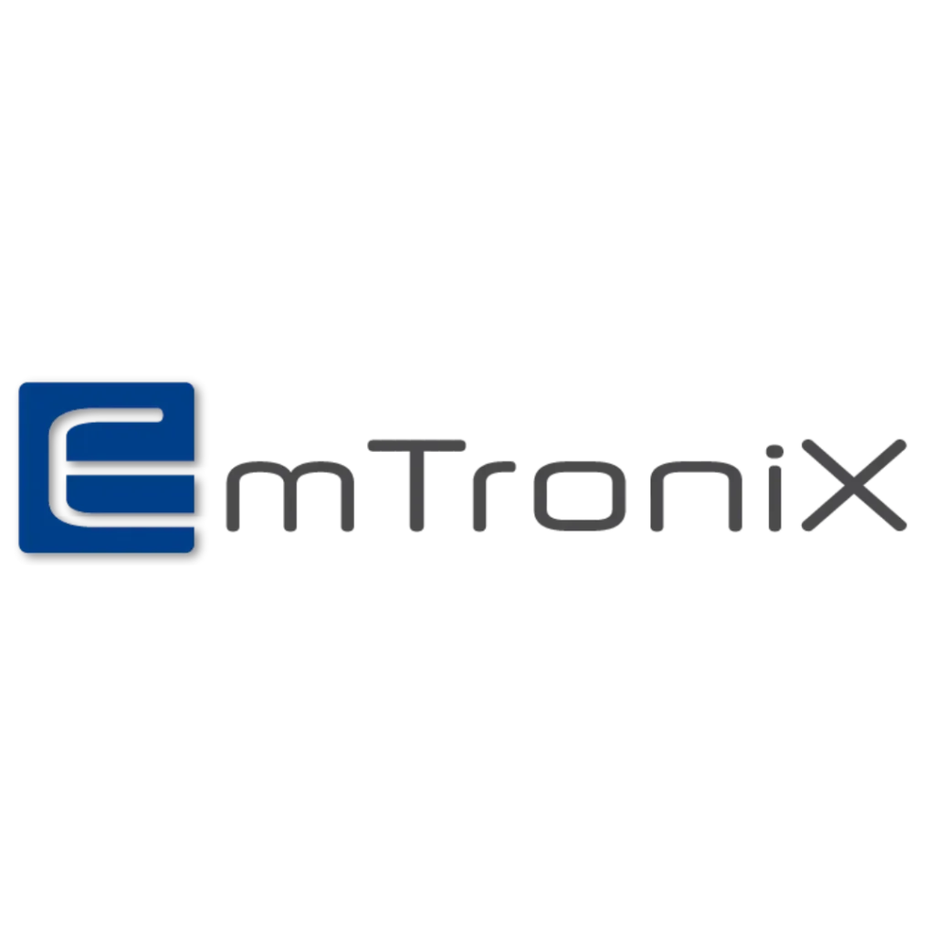 Emtronix White Logo Emtronix White Logo
