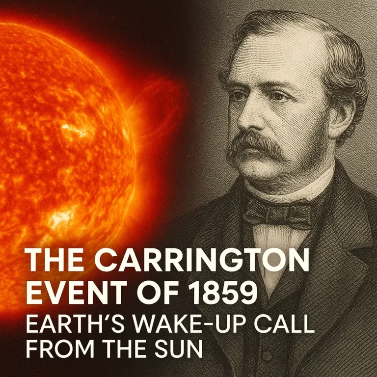 The Carrington Event of 1859: Earth’s Wake-Up Call from the Sun