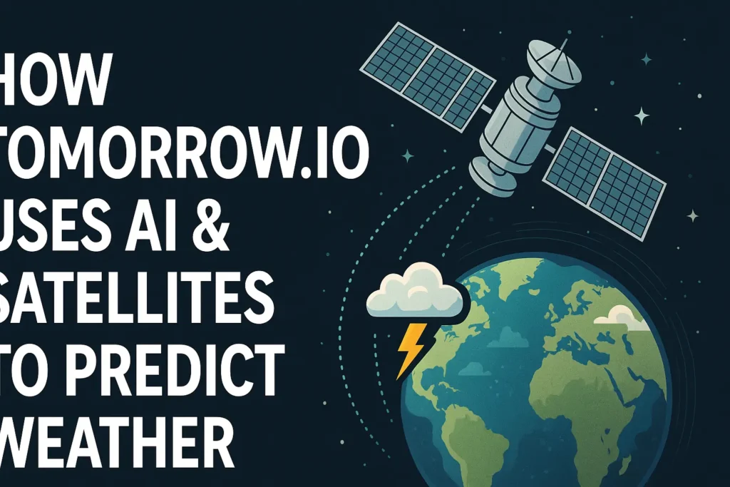 How Tomorrow io Uses AI & Satellites