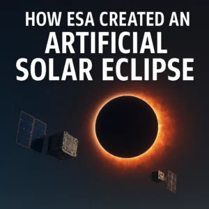 Proba-3 Pioneering Artificial Solar Eclipses