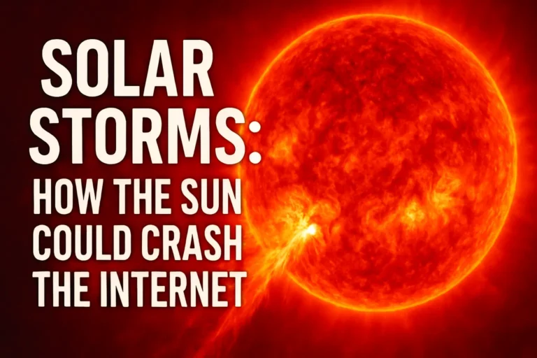 Solar Storms: How the Sun Could Crash the Internet