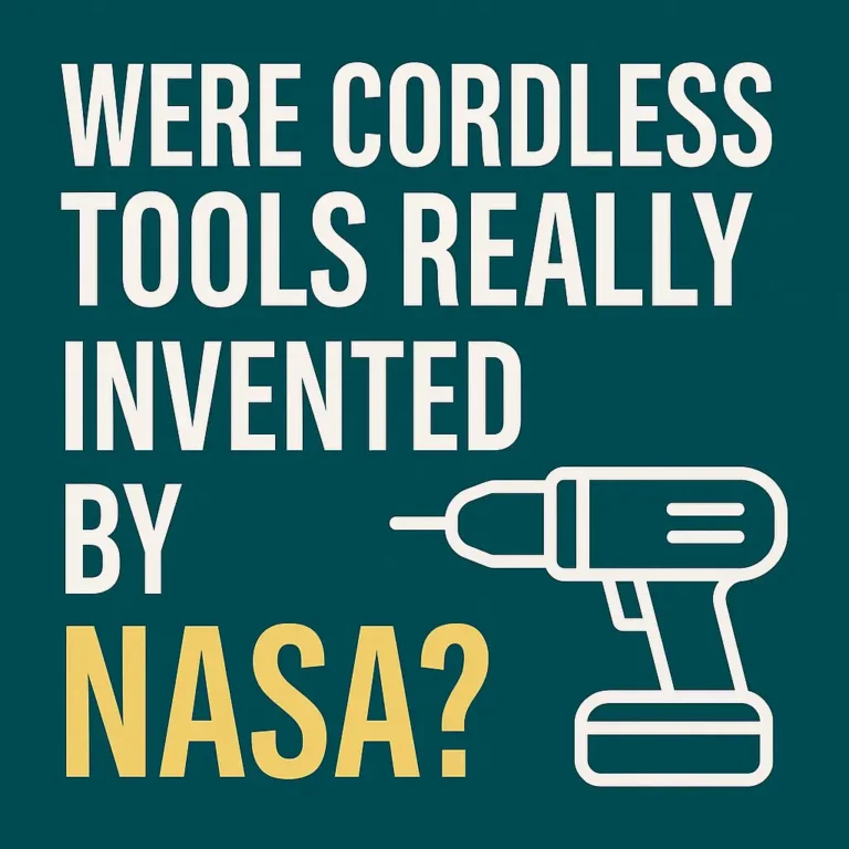 Were Cordless Tools Really Invented by NASA? | Myth vs Reality Explained