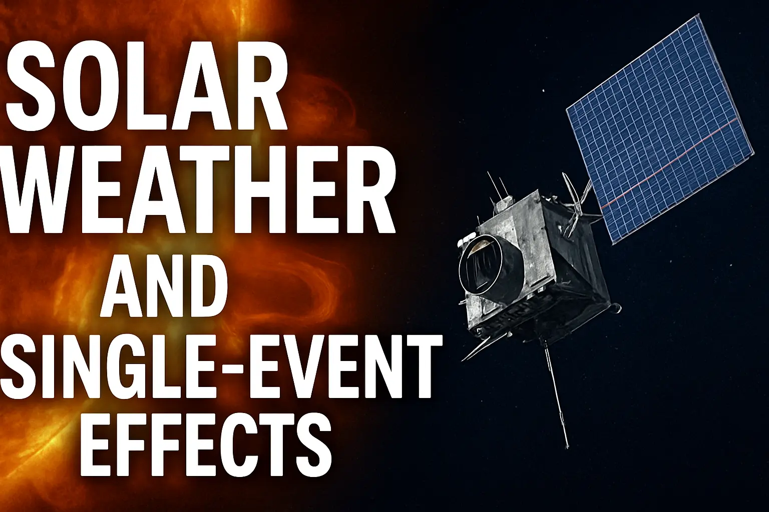 Solar Weather and Single-Event Effects: Why Spacecraft Are on the Front ...