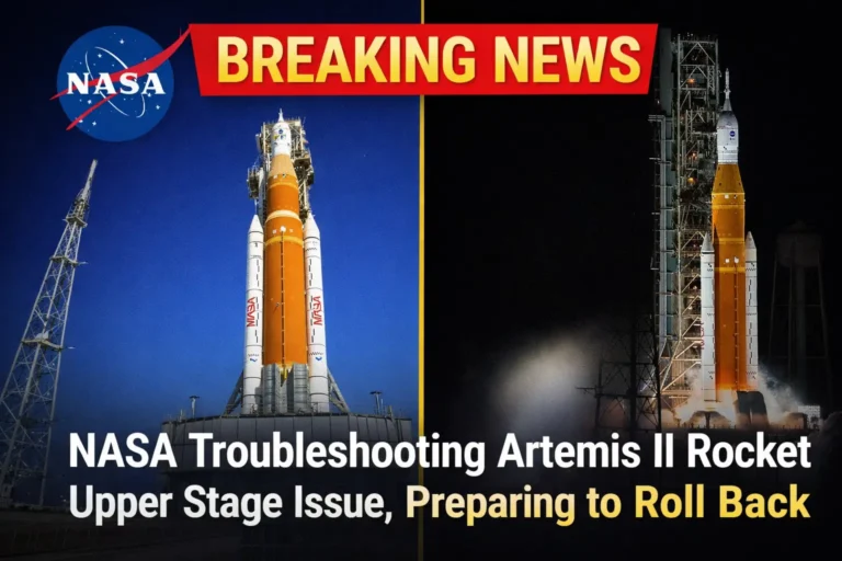 Breaking: NASA Troubleshoots Artemis II Upper Stage Issue — Preparing to Roll Back