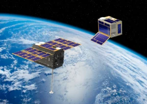 ESA’s Celeste LEO-PNT (Low Earth Orbit Positioning Navigation and Timing) - Credits ESA - D Ducros