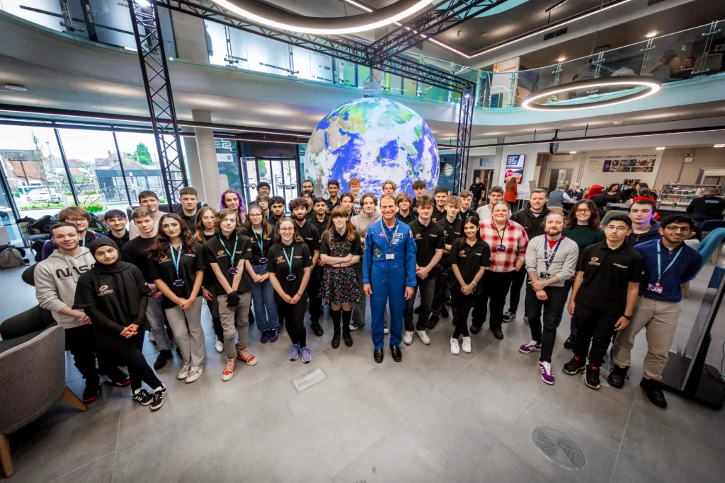 NASA astronaut popular with Leicester space fans - Credits_ SPL
