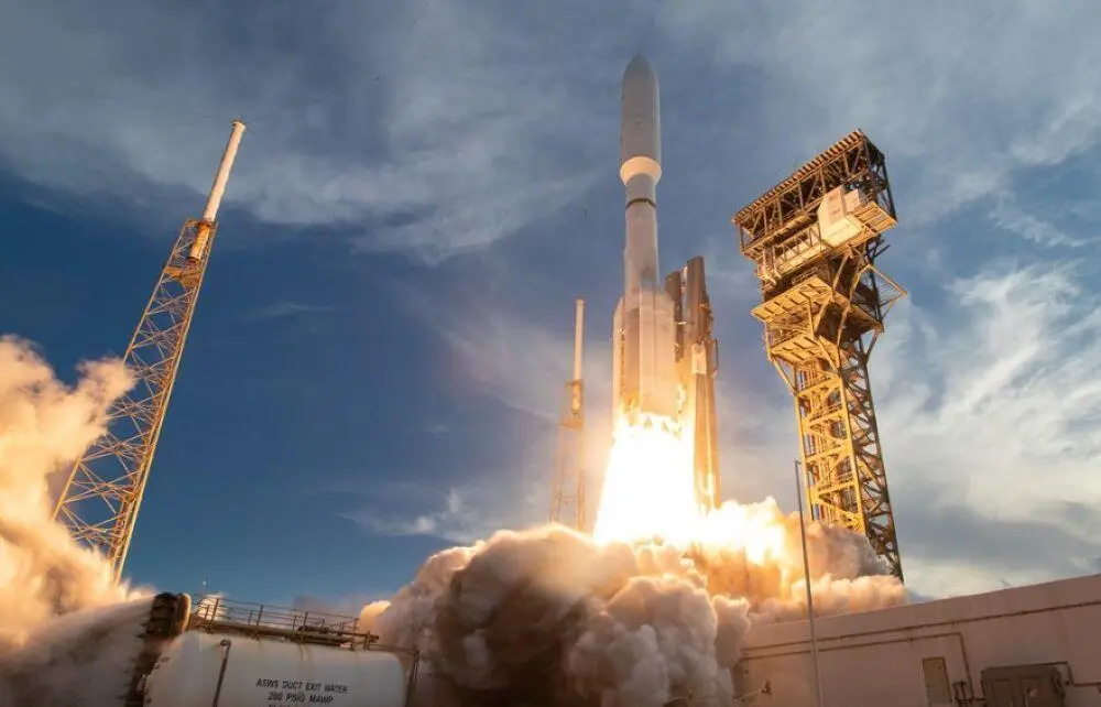 Launch of an Atlas V on April 2 - Credits ULA