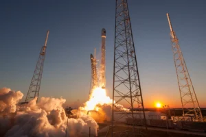 Falcon 9 lifted off from SpaceX’s Launch Complex 40 at Cape Canaveral Air Force Station
