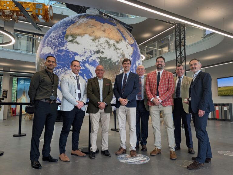 HMS Daring Representative Visit Space Park Leicester as Royal Navy and Space Sector Strengthen Ties