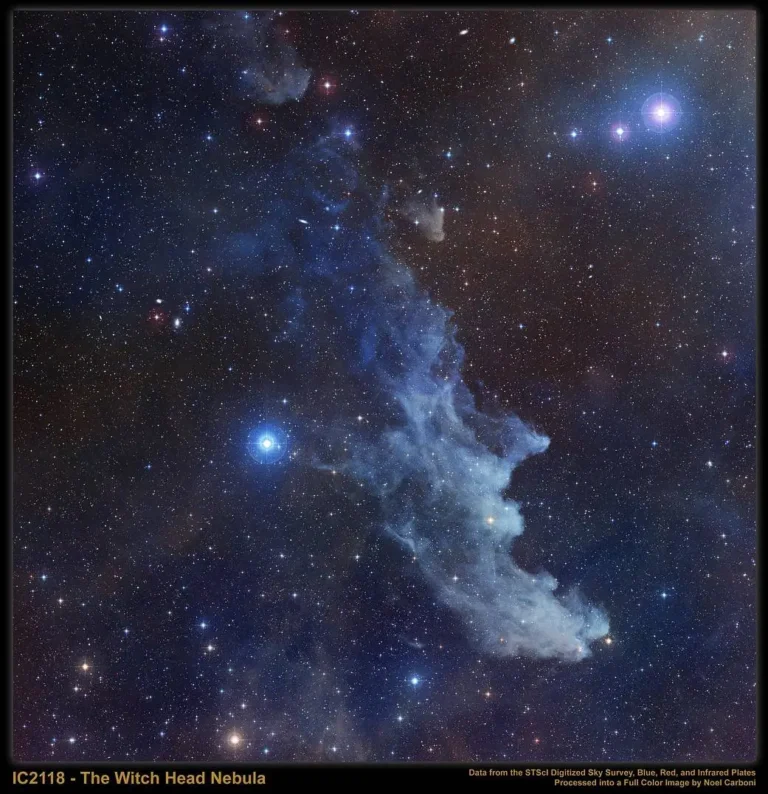 Scariest Objects in Space: Ghost Nebula, Witch Head Nebula and the Demon Star